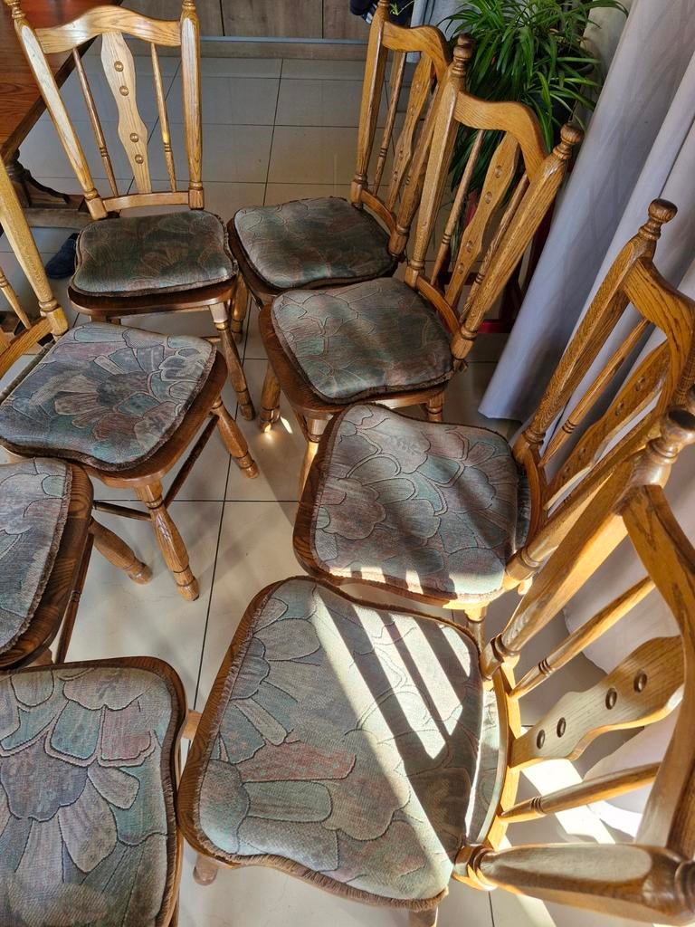 Chaises en chene, Maison & Meubles, Enlèvement