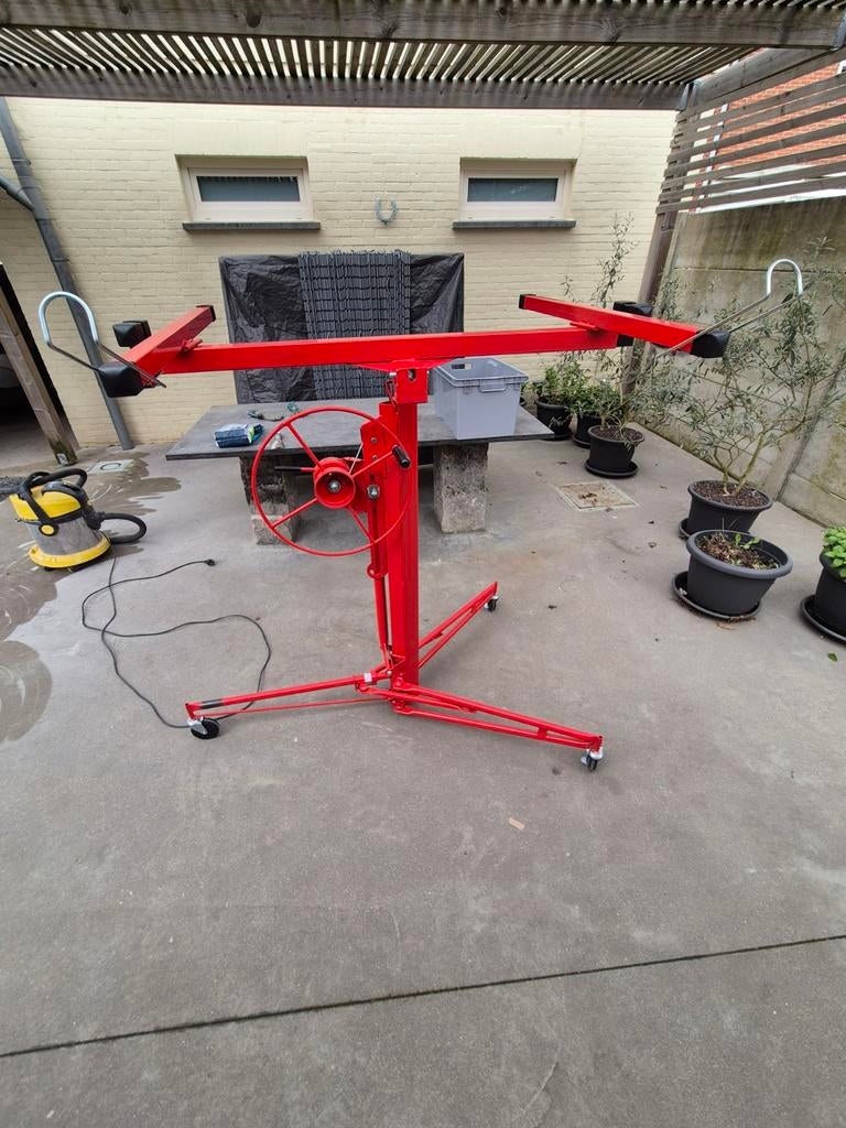 Platenlift, gyproc lift, gipsplatenlift, Ophalen, Nieuw, Overige materialen