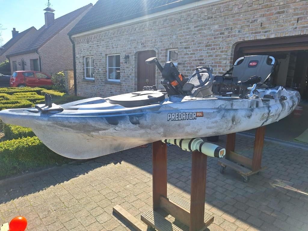 Vis Kayak - OLD TOWN PREDATOR PDL - volledig uitgerust, Enlèvement, Comme neuf