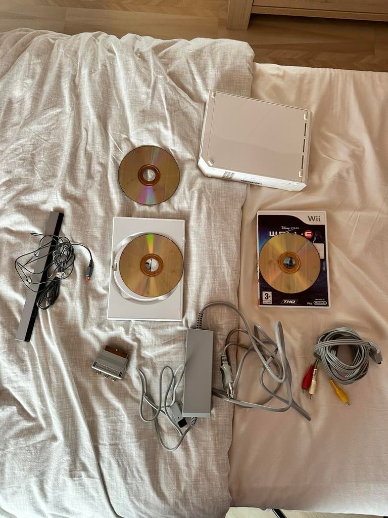 Wii + 3 games zonder controller, Games en Spelcomputers, Games | Nintendo Wii, Ophalen, Zo goed als nieuw