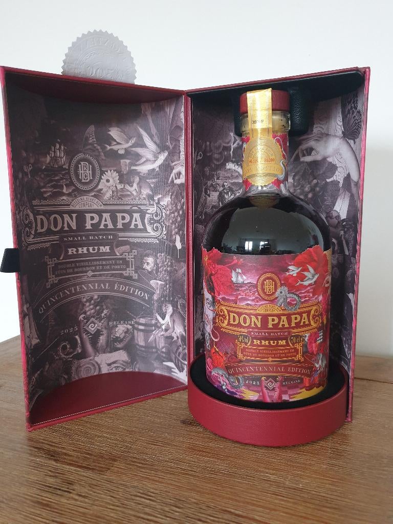 Don Papa Quincentennial Limited Edition 2025, Verzamelen, Wijnen, Verzenden, Nieuw, Port, Vol