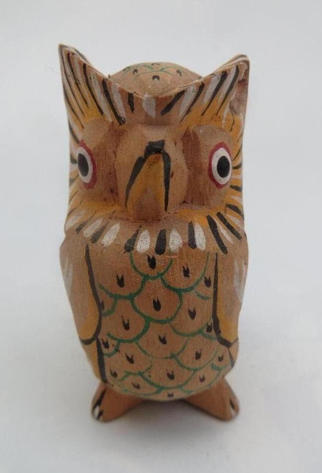 beeldje uil servietring, Ophalen of Verzenden, Gebruikt, Dier