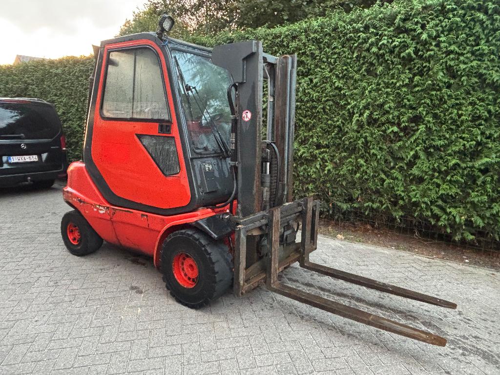 Super sterke Linde H30 diesel met side shift, Ophalen, 3000 tot 4000 kg, Diesel, LINDE