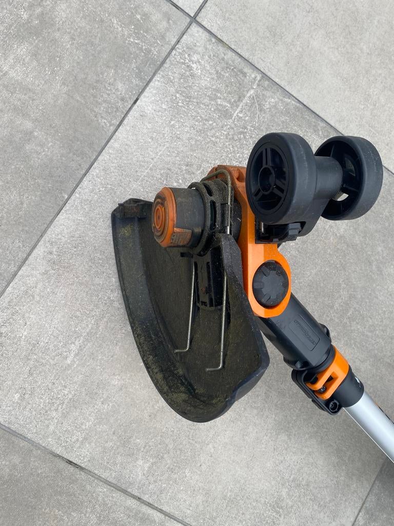 Mooie grastrimmer op accu worx, Tuin en Terras, Grastrimmers, Ophalen, Zo goed als nieuw, Accu