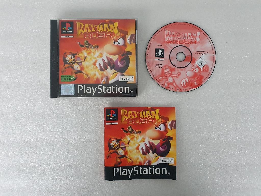 PS1: Rayman Rush, Consoles de jeu & Jeux vidéo, Enlèvement ou Envoi, Utilisé