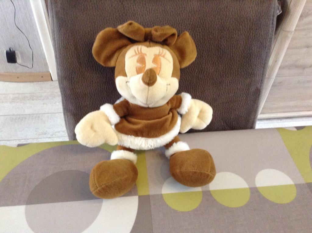 Personnage en peluche Disney Minnie Mouse (27 cm), Souris, Disney, Lavable, Comme neuf