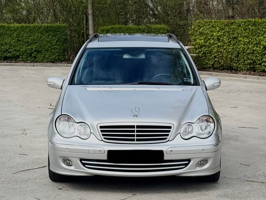 Compresseur automatique Mercedes C180 Avantgarde, Autos, Cuir, Argent ou Gris, Achat, Entreprise