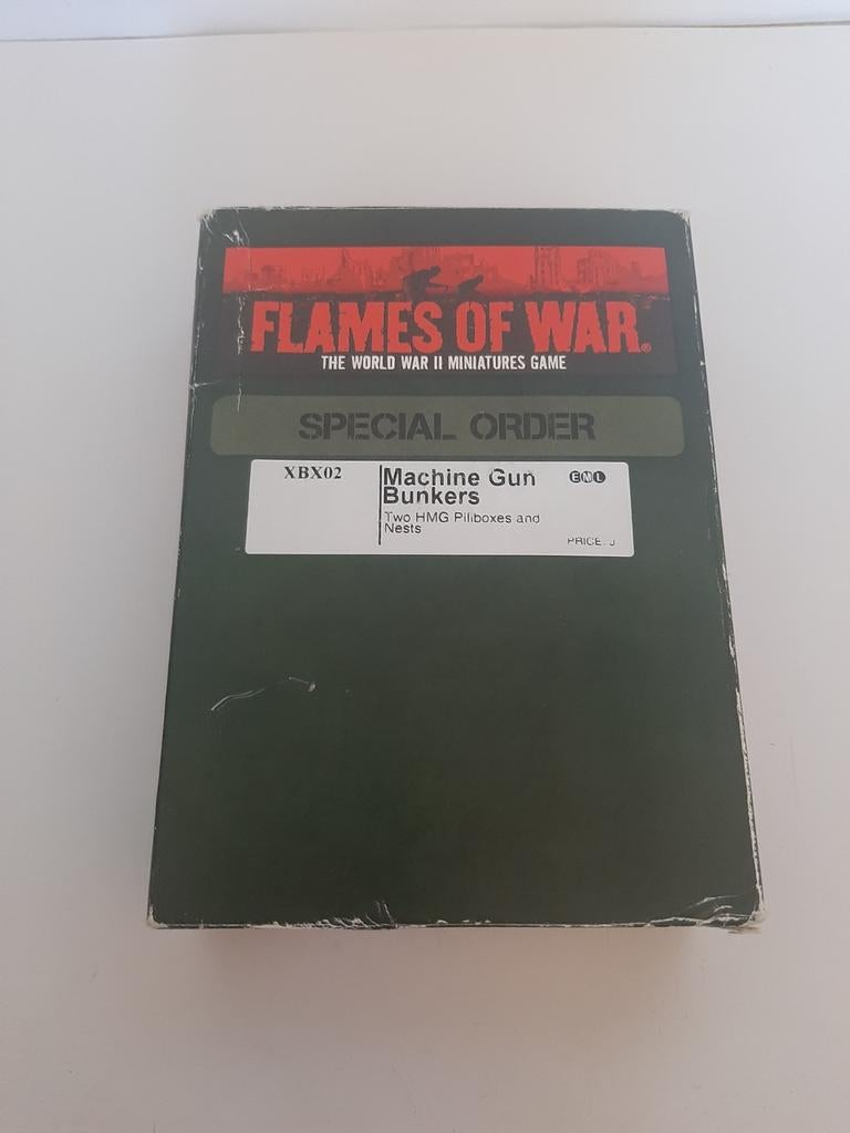 Flames of war bunkers, Ophalen of Verzenden