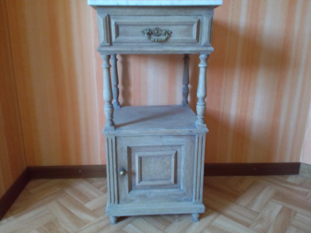 Table de nuit chêne, Antiquités & Art, Enlèvement