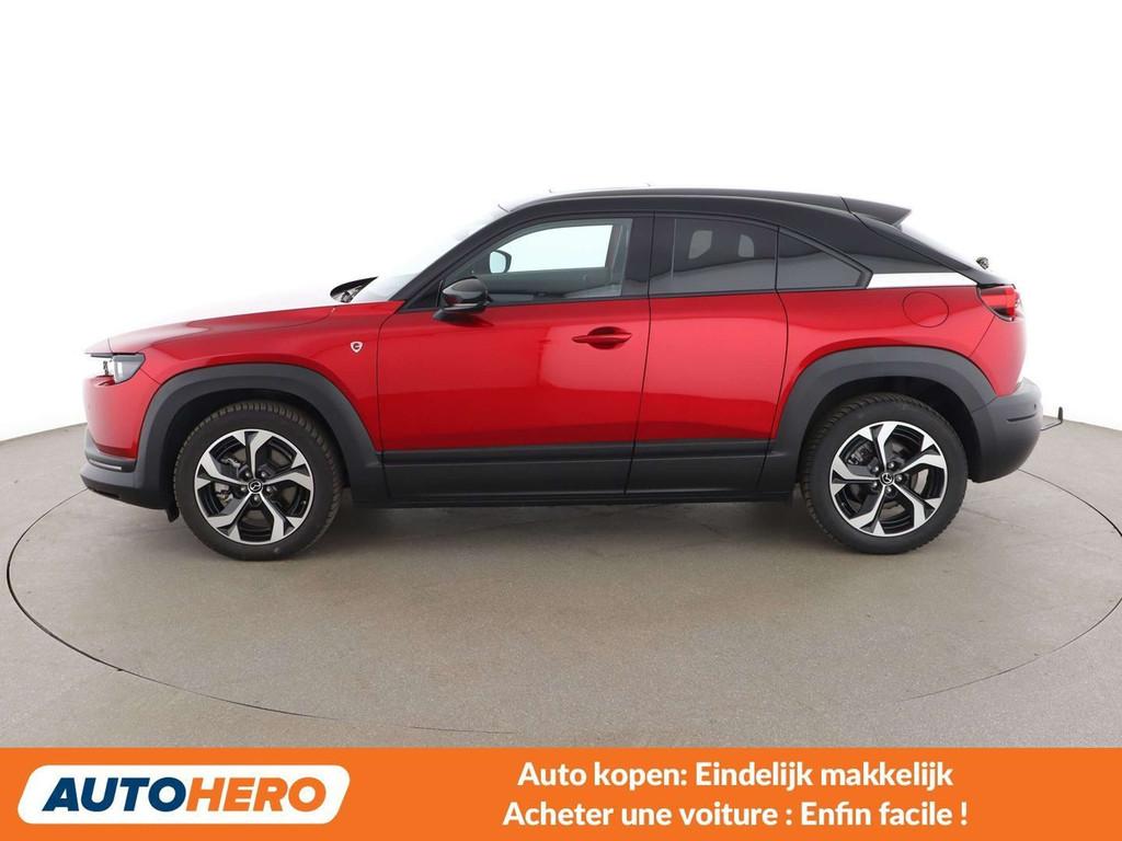 Mazda MX-30 e-SKYACTIV 125 kW Makoto R-EV (bj 2024), Auto's, Mazda, Gebruikt, Euro 6, Adaptive Cruise Control, 1881 kg