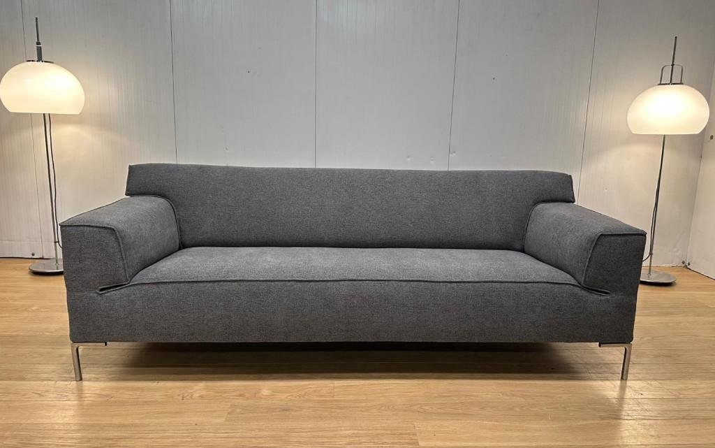 NIEUW Design on Stock Bloq 2.5 Grijs + GARANTIE, 75 tot 100 cm, Ophalen of Verzenden, Rechte bank, Bankstel Bank Zetels Sofa Hoekbank Design bank