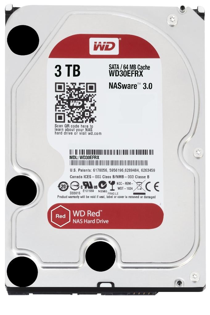 Disque dur NAS WD Red de 3 To - WD30EFRX, Informatique & Logiciels, Disques durs, Enlèvement ou Envoi, Utilisé, 3tb, SATA