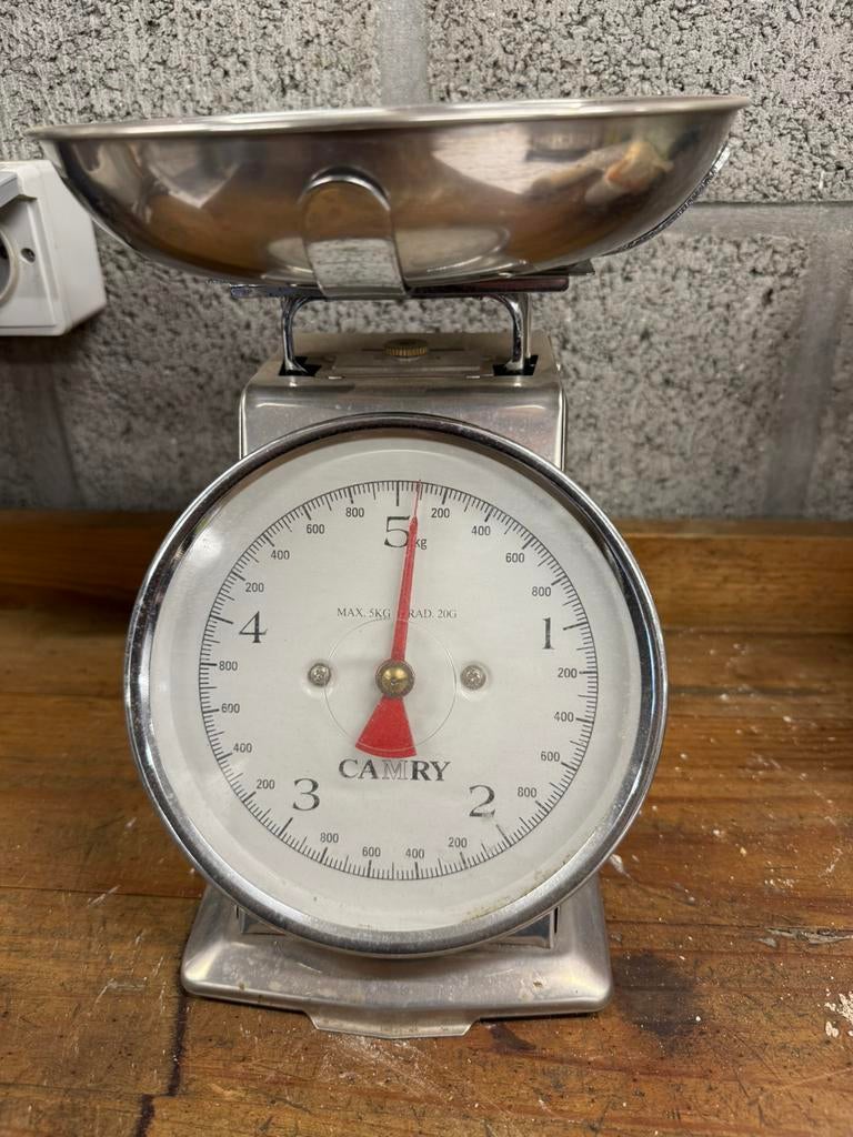 Mooi weegschaaltje tot 5kg, Elektronische apparatuur, Weegschalen, Ophalen, Zo goed als nieuw