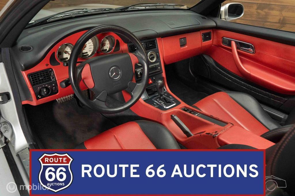 Mercedes-Benz SLK 230 Kompressor | 1999 | Route 66 Auctions, Autos, Achat, Entreprise, Boîte manuelle, Autre carrosserie