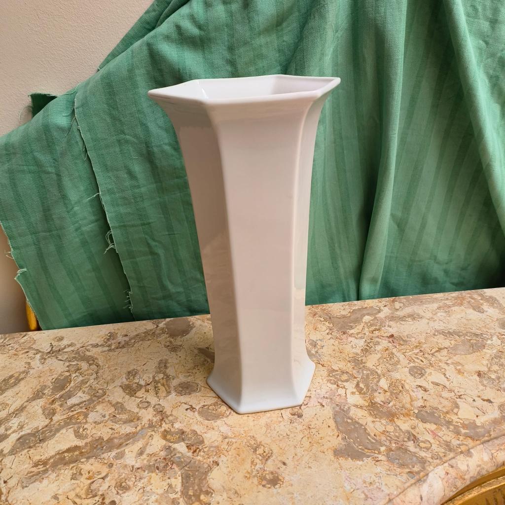 Grote witte vaas (31cm) van Bavaria Seltmann Weiden, Enlèvement