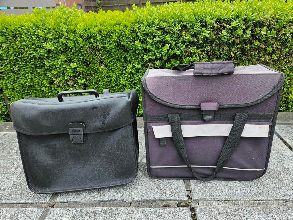 Lederen fietstas en andere, Ophalen of Verzenden