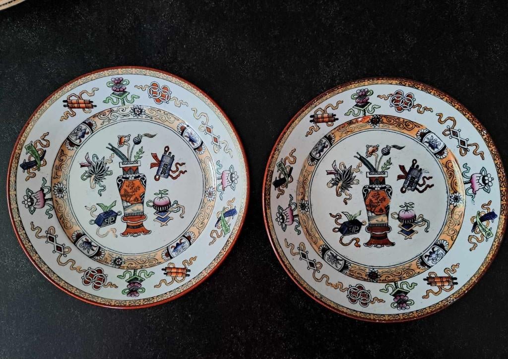 Antieke Hollandse bordjes, Potiche, Antiquités & Art, Enlèvement ou Envoi