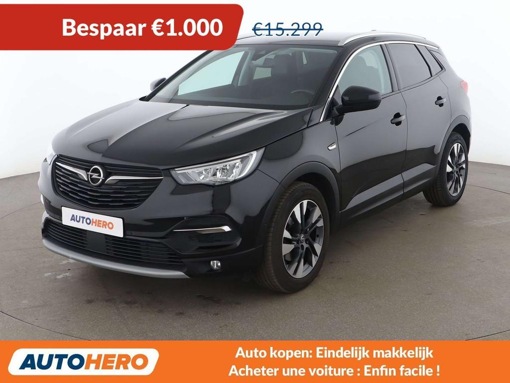 Opel Grandland X 1.5 CDTI Business INNOVATION (bj 2020), Auto's, Opel, Voorwielaandrijving, Gebruikt, 1435 kg, Zwart