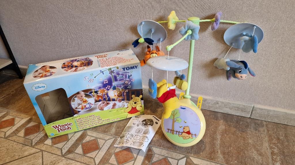 muziekmobiel /parkmobiel winnie the pooh, Ophalen of Verzenden, Zo goed als nieuw, Jongen of Meisje