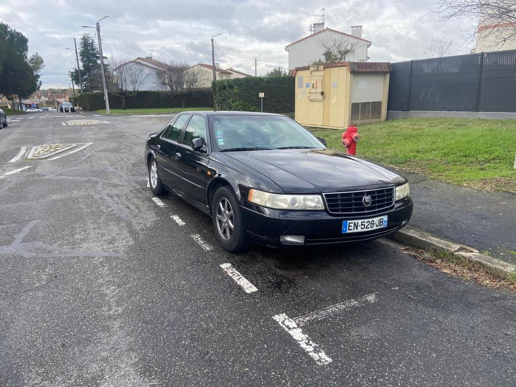 Cadillac sts gpl, Auto's, Cadillac, 1700 kg, 224 kW, Zwart, Leder