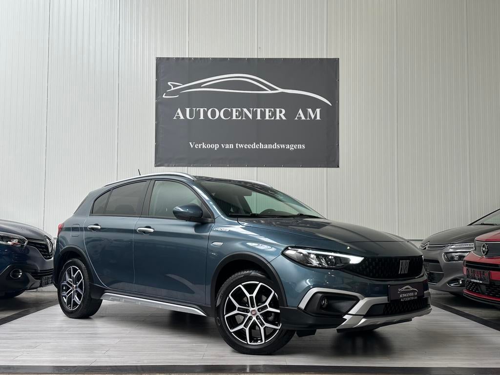 Fiat Tipo SW Cross 1.0 i 21.000 KM** ACC** CAM** LDW**, Auto's, Fiat, Voorwielaandrijving, Stof, Euro 6, Blauw