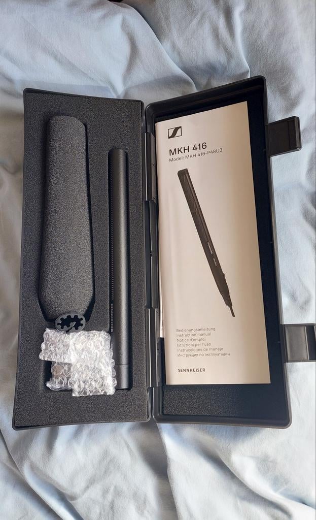 Nieuw - Micro Sennheiser MKH 416 P48, Muziek en Instrumenten, Microfoons, Nieuw, Studiomicrofoon, Ophalen of Verzenden