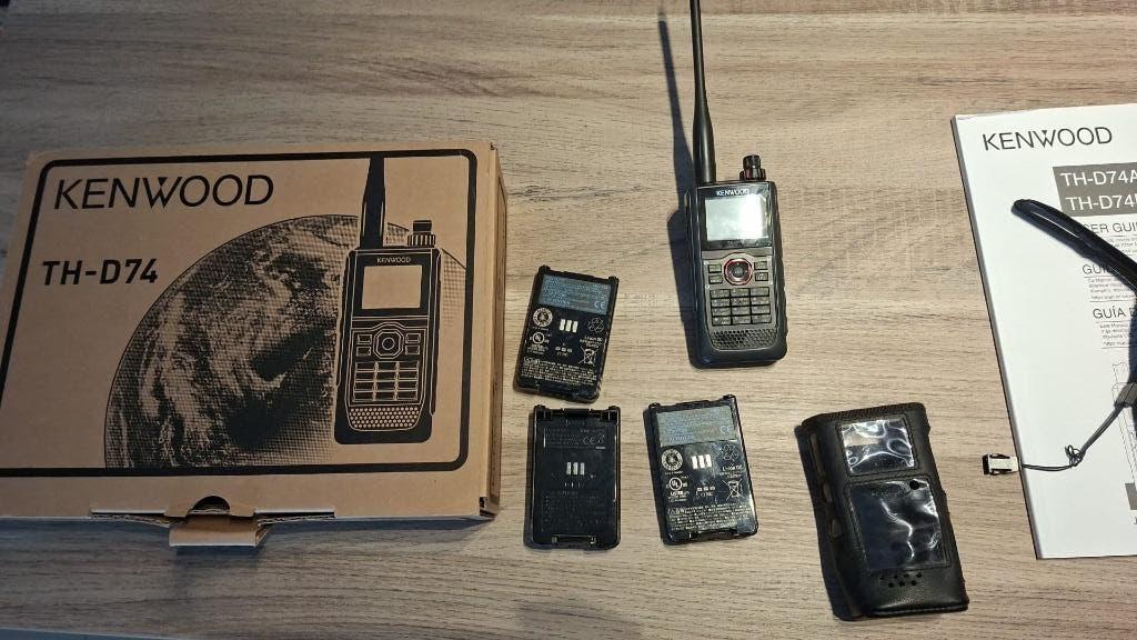 kenwood th-d74e, Télécoms, Enlèvement, Neuf, Émetteur et Récepteur