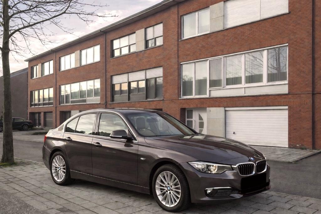 Bmw 316i automaat luxury edition f30 te koop of ruilen, Auto's, Automaat, Bruin, 1600 cc, Leder