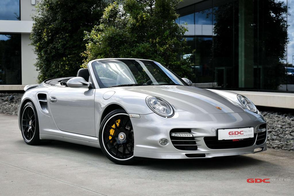 Porsche 911 997.2 Turbo S l 3.8 PDK l Cabrio l Ceramic Brake, Autos, Cuir, Achat, Entreprise, Noir