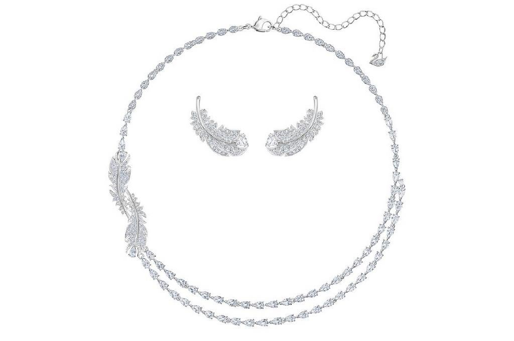 Ensemble bijoux Swarovski, Enlèvement ou Envoi, Neuf, Bijou ou Montre