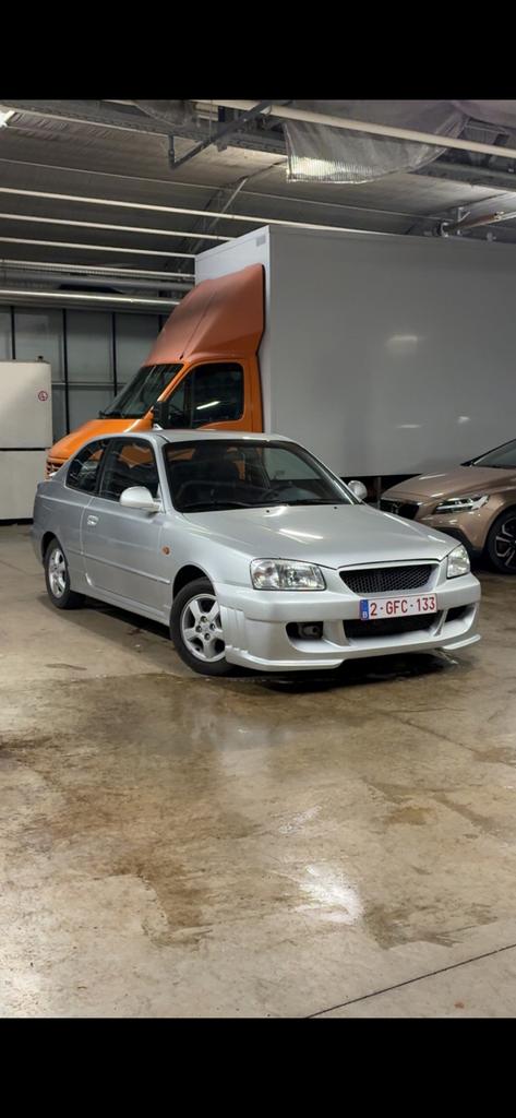 Hyundai Accent GT, Autos, Argent ou Gris, 5 places, Particulier, Tissu
