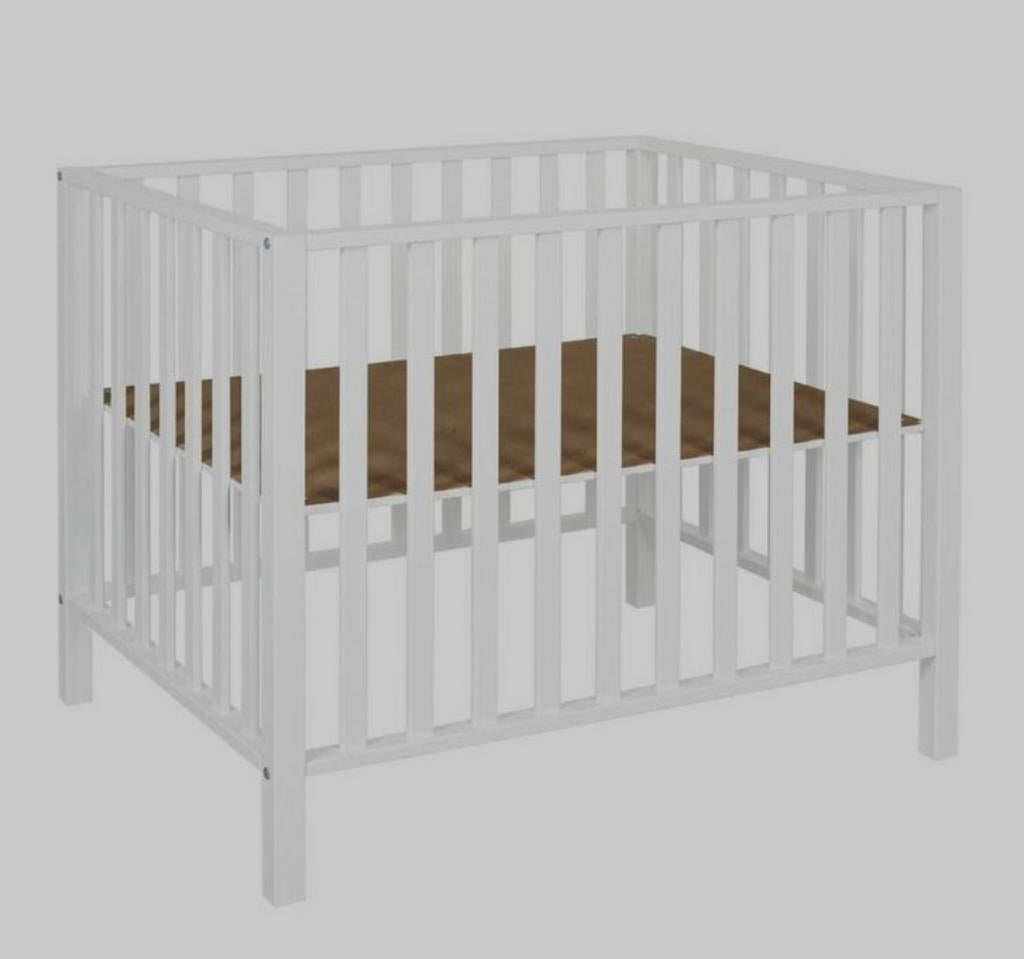 Park Quax wit, Enlèvement, Comme neuf, Rectangulaire, Réglable en hauteur