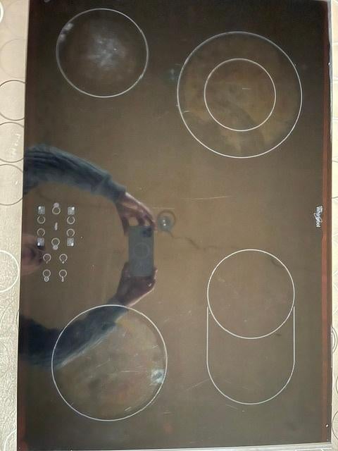 VITROKERAMISCHE KOOKPLAAT, Elektronische apparatuur, Kookplaten, Ophalen, Gebruikt, Keramisch, 4 kookzones