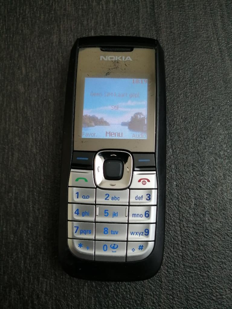OP=OP!!! VINTAGE KLASSIEKE NOKIA 2610 ORIGINEEL TELEFOONTJE, Telecommunicatie, Gebruikt, Geen camera, Zwart, Fysiek toetsenbord