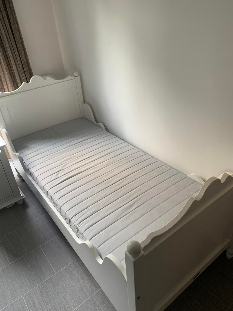 Bed Bopita eenpersoons 90x200, 85 tot 100 cm, Gebruikt, 180 cm of meer, Ophalen