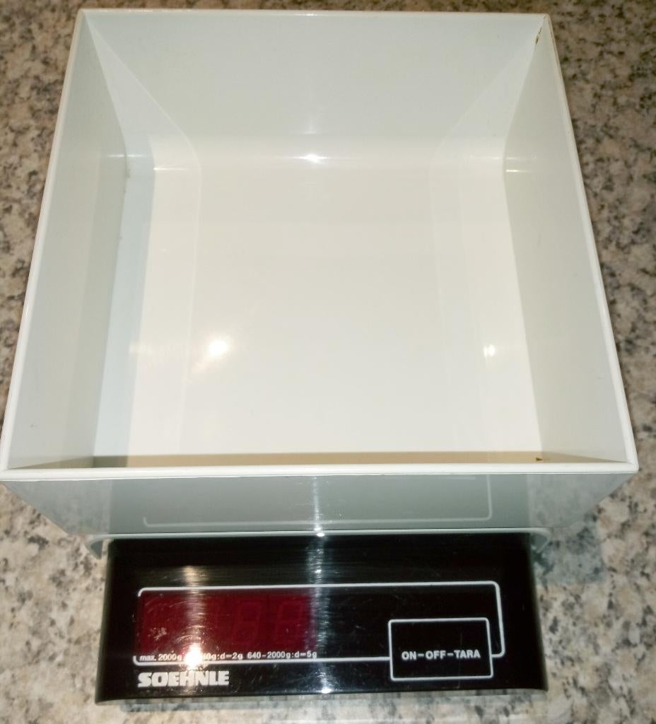 Balance de cuisine Soehnle jusqu'à 2 kg, Electroménager, Balances, Enlèvement, Comme neuf, Balance de cuisine, Moins de 10 kg