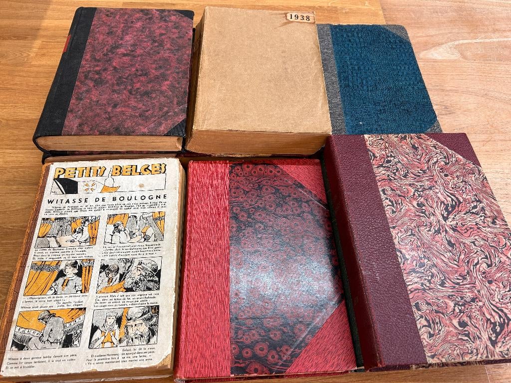 Ingebonden jaargangen Petits Belges (franse Zonneland), Ophalen of Verzenden, Gelezen, Overige typen