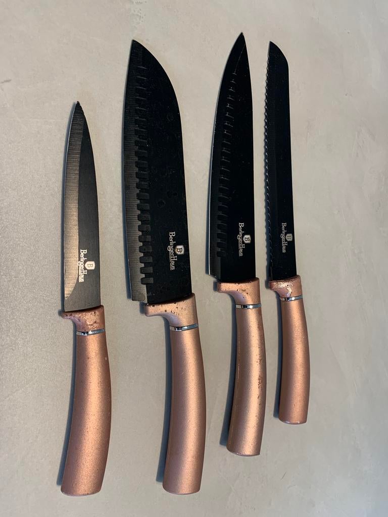 Messenset BerlingerHaus messen, Huis en Inrichting, Keuken | Bestek, Ophalen of Verzenden, Zo goed als nieuw