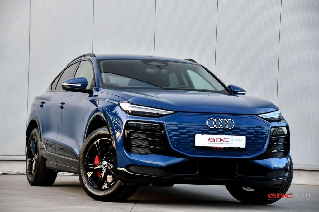 Audi Q6 e-tron Q6 E-Tron Sportback I 360Cam I ACC I Trekhaak, Autos, Audi, 185 kW, Entreprise, Noir, 5 portes