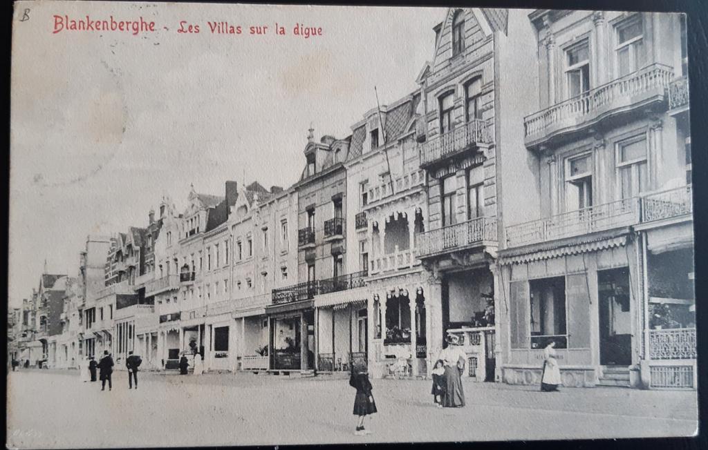 Blankenberge BLANKENBERGE ZEEDIJK DIGUE TOP, Verzamelen, Postkaarten | België, Ophalen of Verzenden