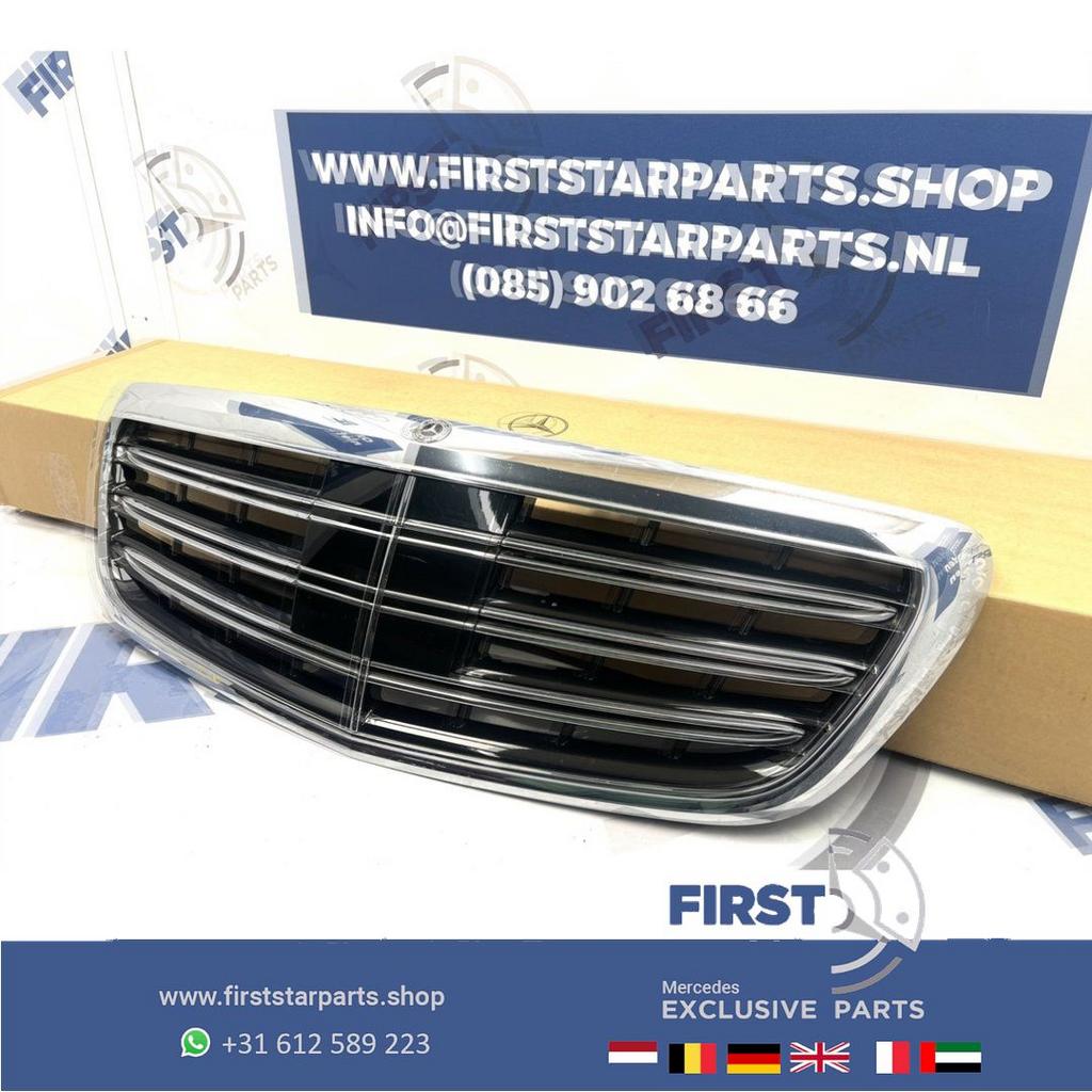 W213 GRIL Mercedes E Klasse 2018 bumper grille distronic EKl, Auto-onderdelen, Gebruikt, -, Ophalen of Verzenden, -