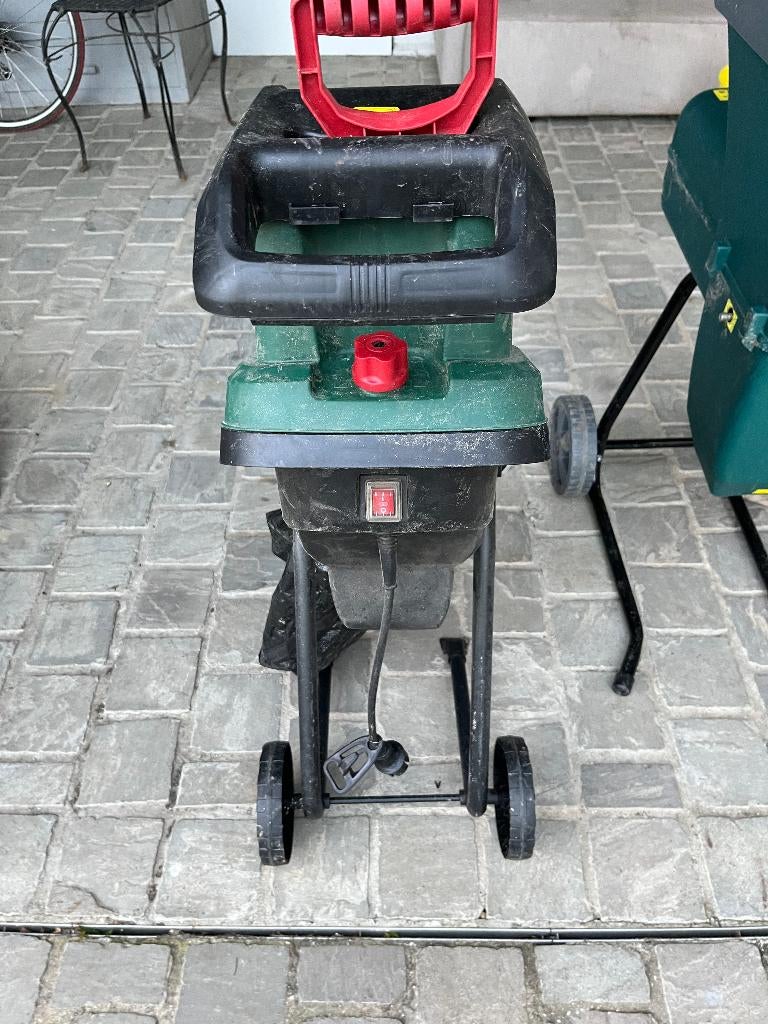 Hakselaar te koop, Jardin & Terrasse, Déchiqueteurs, Enlèvement, Utilisé, Bac de ramassage, Électrique