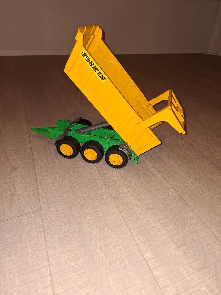 Bruder Joskin Kiepaanhangwagen, Kinderen en Baby's, Speelgoed |Speelgoedvoertuigen, Ophalen