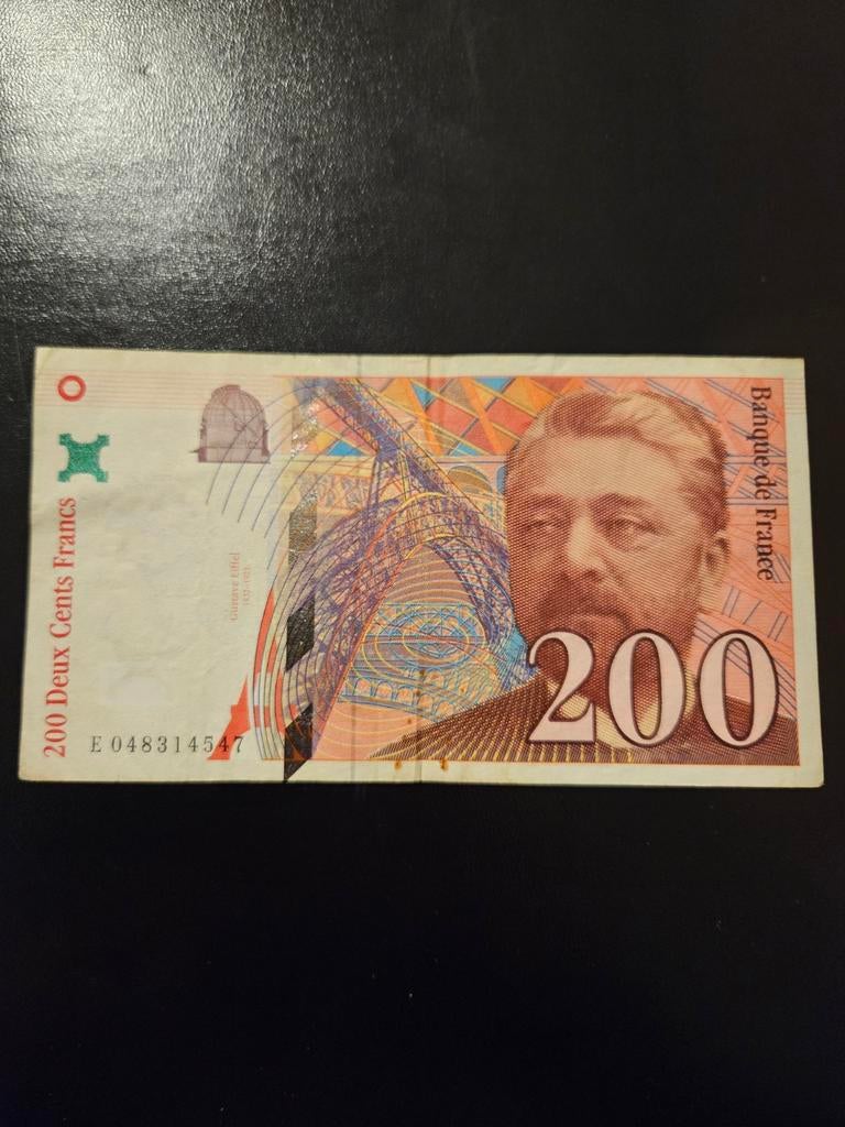 200 francs France année 1997, Enlèvement ou Envoi, Autres pays, Billets en vrac