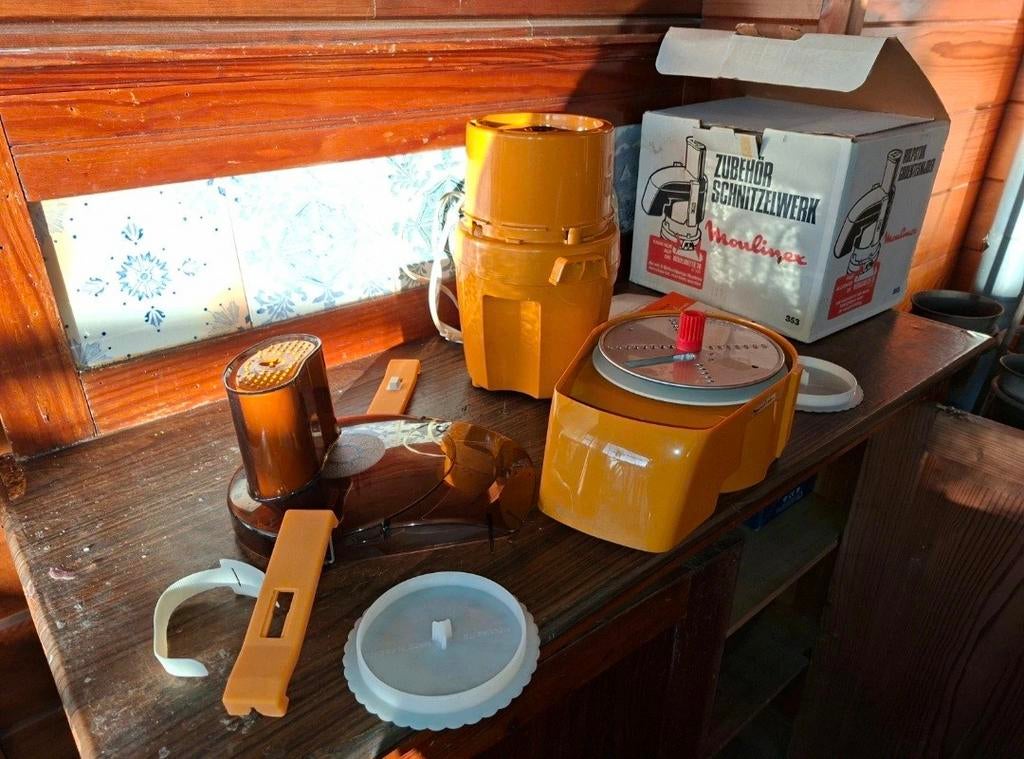 Lot Moulinex vintage orange, Electroménager, Enlèvement ou Envoi