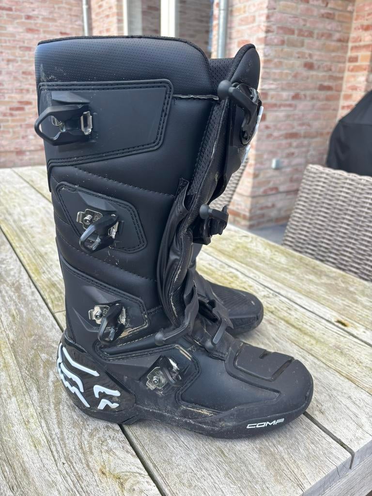 Fox comp zwart crosslaarzen, Ophalen