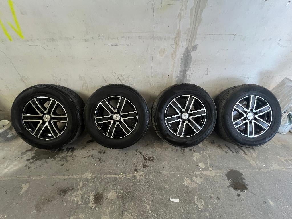 Jantes aluminium en bon état, Pneus et Jantes, 17 pouces, Enlèvement, Utilisé