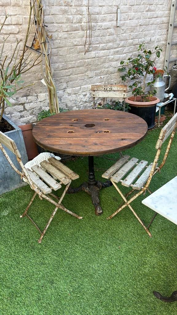 Zeer mooie tuinset, Tuin en Terras, Ophalen, Zo goed als nieuw, Hout