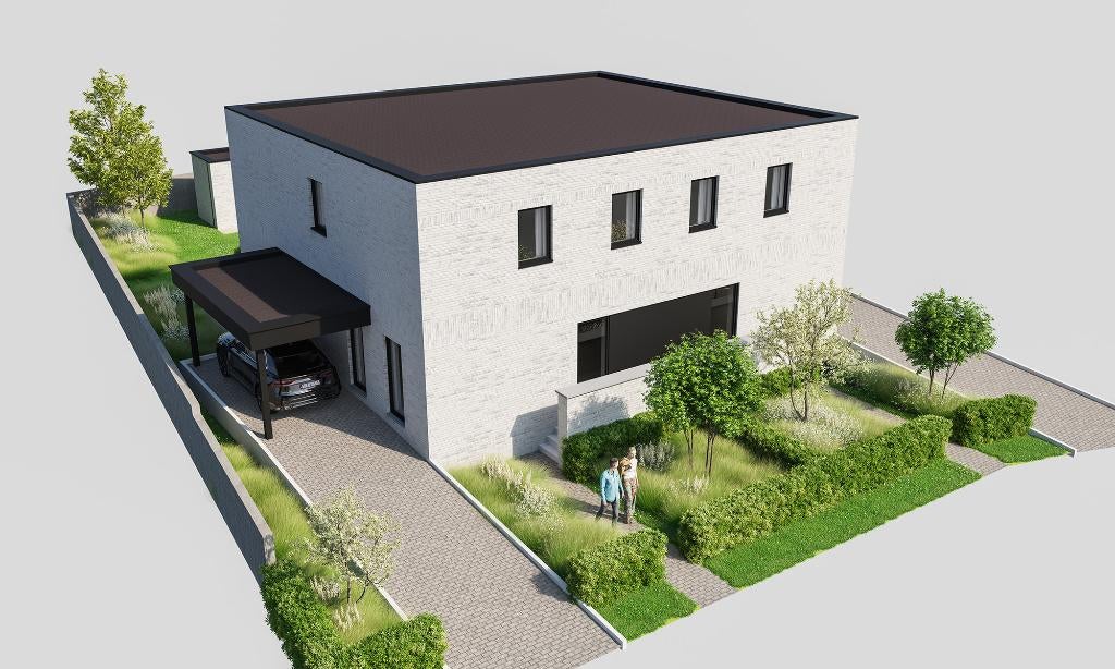 TE KOOP: nieuwbouw - 3 slk - Veeweidestraat 1A - Bree, Immo, Bree, 168 m², Province de Limbourg, 200 à 500 m²