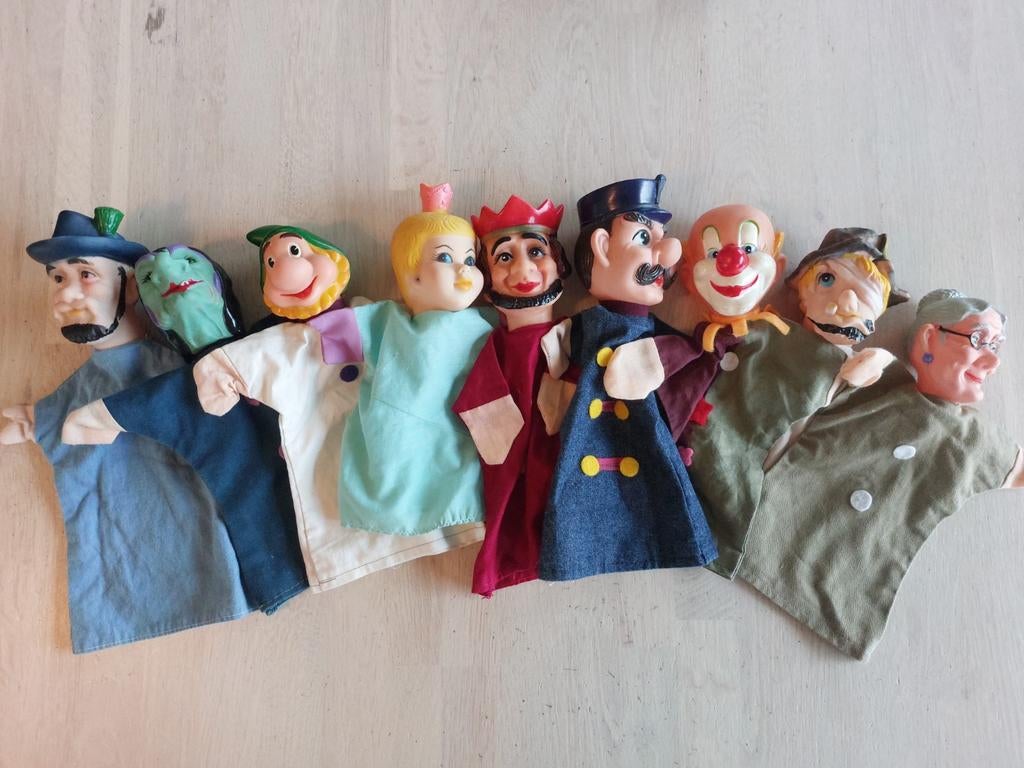 Handpoppenset (9 stuks), Enlèvement